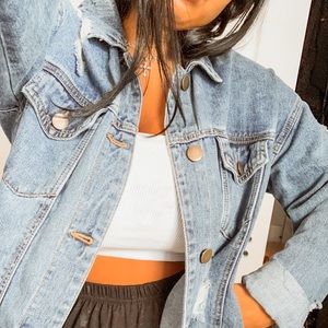 Over sized Denim Jacket